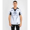 Pánsky dres Venum UFC Authentic Fight Night 2.0 Men's Walkout Jersey - Midnight Edition - White/Blue Velikost: M
