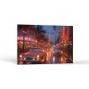 Autá Retro večer v meste | Obrazy Vintessia Rozmery obdĺžnik: 70x105