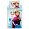 Disney Jerry Fabrics Bavlnené návliečky Frozen LIGHT BLUE 03 Bavlna 1x70x90,1x140x200 cm - možnosť úpravy rozmeru