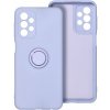 Kryt Silicone Ring Case Samsung Galaxy S25 Edge Violet