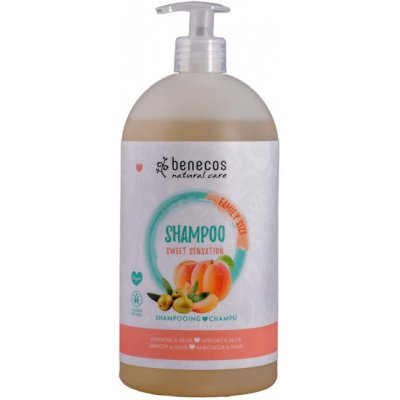 Benecos Šampon Sweet Meruňka a Oliva 950 ml