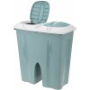 EXCELLENT KO-Y54230710ze Odpadkový koš na tříděný odpad 2 x 25 l zelená
