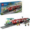 LEGO City 60423 Električka a zastávka v centre mesta