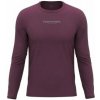 Hannah BINE L/S red mahogany S; Červená triko