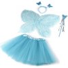 KARNEVALOVÝ KOSTÝM VÍLA ANJELSKÁ MODRÁ