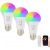 IMMAX NEO LITE SMART sada 3x žárovka LED E27 9W RGB+CCT, stmívatelná, Wi-Fi, Beacon, DO, TUYA 07712CDO