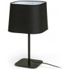 RENDL PERTH stolná lampa čierna E27 15W moderný dizajn 465 mm