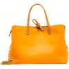 Talianska kabelka Fiona small Manila Grace (Oranžová kabelka shopper)
