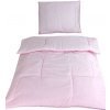 BABYLAND perinka a vankúš PP192 ružová ryža 50x40cm 108x84cm