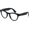 Meta RAY-BAN Meta Headliner (Standard) Smart Glasses (Gen 2) - Shiny Black, Clear to Sapphire Transi (0RW4013601/MF50)