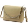 Kožená kabelka Luka béžová KZ54828