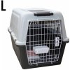 SOLOGNAC Pevný prepravný box pre 1 psa veľkosť L 81 × 55,5 × 58 cm – norma IATA UNI