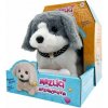 Alltoys Maznáčik 400225 psík Punťo šedobiely