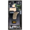 LCD + dotyk + predný kryt pre Samsung Galaxy Galaxy S23 Ultra, phantom black (Service pack)