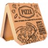 WorldOffice sro Krabica na pizzu z vlnitej lepenky 33 x 33 x 3 cm (100 ks) WGO - BEST