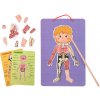 Tooky Toy Magnetická skladačka - ľudské telo