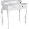 Moderní toaletní kosmetický stolek Bílá 60635