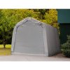 Mobilná garáž PVC 720HD - 2,4 x3,6m farba Šedá