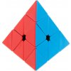 KIK MoYu Pyraminx – logická hra/hlavolam, vreckový 3D puzzle antistres 10×10×10 cm