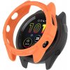 PROTEMIO 58697 TPU HALF COVER Obal pre Garmin Forerunner 265 oranžový