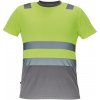 Cerva Monzon Pánske HI-VIS tričko 03040139 žltá/sivá 4XL
