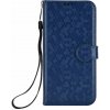 Peňaženkové puzdro Honeycomb Dot Texture Case modré – Samsung Galaxy Xcover 7 Pro