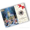 LEROS BYLINNÝ ADVENTNÝ KALENDÁR S BETLEHEMOM 4 24 druhov čajov po 1 vrecúšku vystrihovacie postavičky 24 ks menovky 24 ks inov. 2024 1x1 set