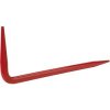 RENNSTEIG úhlový tvrzený trn červeně lakovaný 350 x 110 x 12 mm