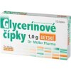 Dr. Müller Glycerínové čípky detské, 12x 1 g