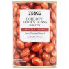 Tesco Borlotti fazuľa vo vodnom náleve 400 g