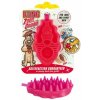 KONG hrebeň gumový ZoomGroom L 11,5 × 7 × 2,5 cm