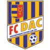 FC DAC 1904 Dunajská Streda nálepka 7,5 x 10 cm - SKLADOM