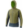 Dynafit TIGARD ALPHA DIRECT JKT M military green L; Zelená bunda