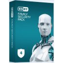 Antivírus ESET Family Security Pack 4 lic. 18 mes. Predĺženie