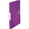 Leitz s gumičkou Wow purpurový ES462962