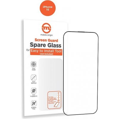 Mobile Origin Orange Screen Guard Spare Glass iPhone 15 SGA-SP-i15