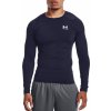Tričko s dlhým rukávom Under UA HG Armour Comp LS-NVY 1361524-410 Veľkosť XL