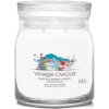 YANKEE CANDLE Signature Vonná sviečka stredná 2 knôty Magical Bright Lights 368 g