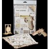 Wooden City 3D puzzle Pistole Legend BRT-9, 31 ks