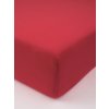 MKLozkoviny.sk Jersey plachta s elastanom Deluxe 220 × 200 cm – vínová
