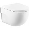 Roca Meridian wc misa závesné bez oplachovacieho kruhu biela A346244S00