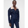 Džínsová bunda GapStudio by Zac Posen Tmavomodrá XS Tmavomodrá Tmavomodrá