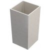 Granisil granitový květináč KUBI vysoký 60 cm Bílý