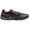 MAMMUT Pánske trekové topánky SERTIG II LOW GTX® MEN black/vibrant orange - čierne/oranžové Veľkosť EU: 47 1/3