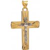 Zlatnictvo.sk Zlatý prívesok Krížik PRI24305