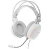 Genesis NEON 613 RGB headset s mikrofónom biely