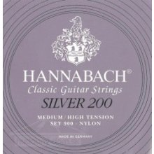 Hannabach 900, Silver 200 - nylonové struny pro klasickou...