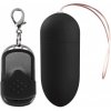 Vibračné vajíčko Shots Toys Wireless Big čierne, vodeodolné vibračné vajíčko s diaľkovým ovládaním 8 x 3,4 cm