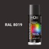 HQS akrylová farba v spreji 400 ml RAL 8019 lesklá
