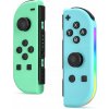 KONTROLER NINTENDO SWITCH JOY-CON PAIR OVLÁDAČ GREEN BLUE 2 KS LED, FILM